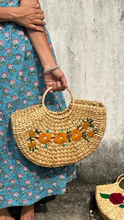 Bloom Woven Handbag