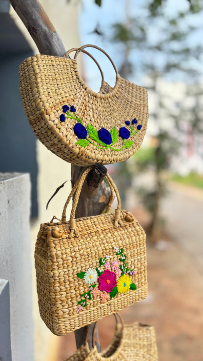 Bloom Woven Handbag