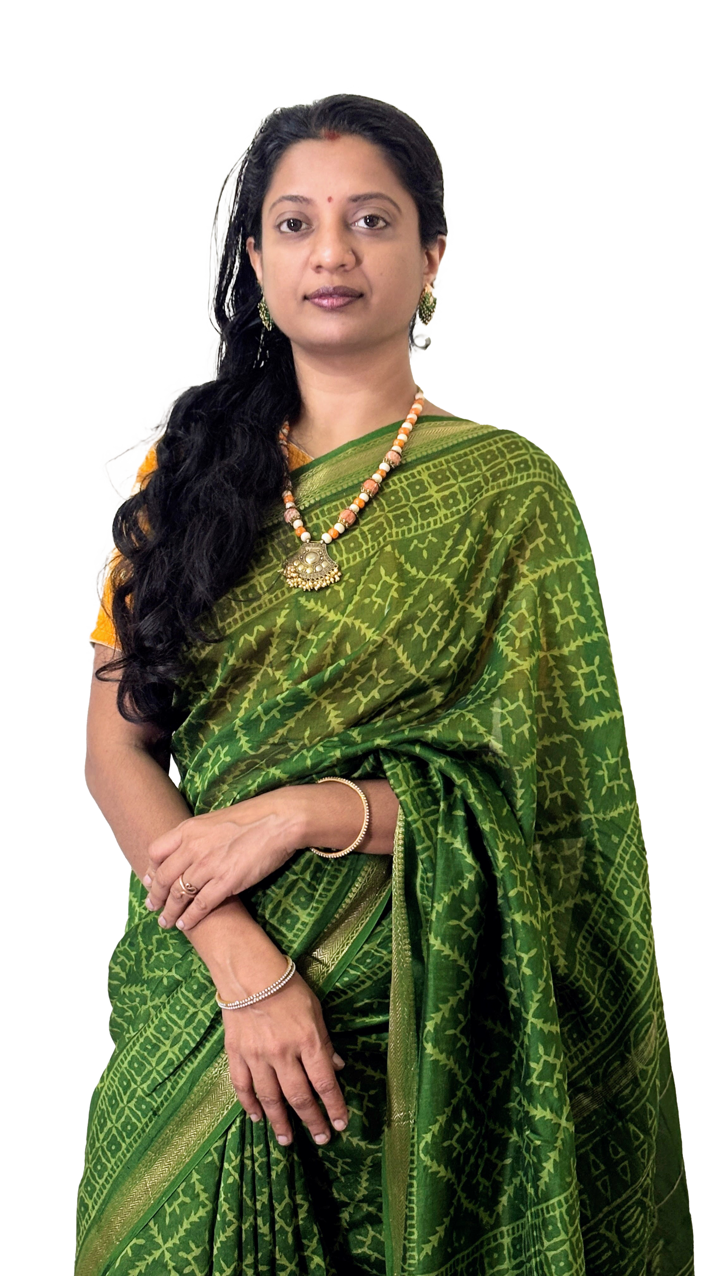 Mehandi Green Silk Cotton Saree