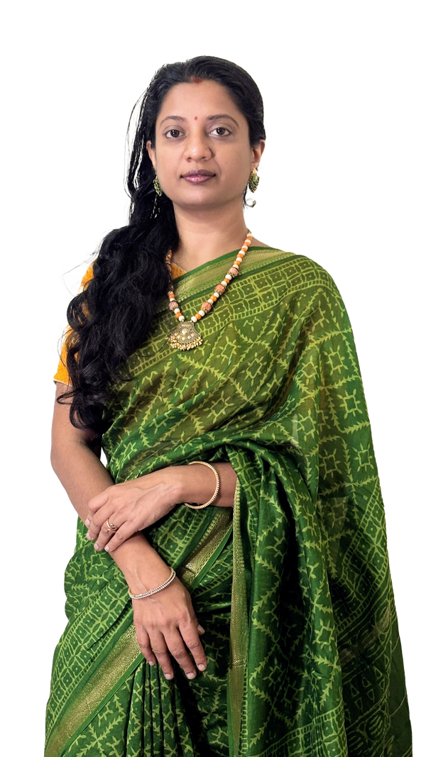 Mehandi Green Silk Cotton Saree