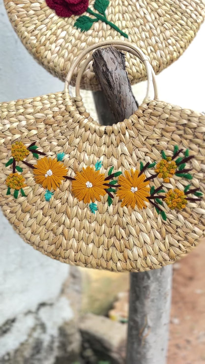 Bloom Woven Handbag